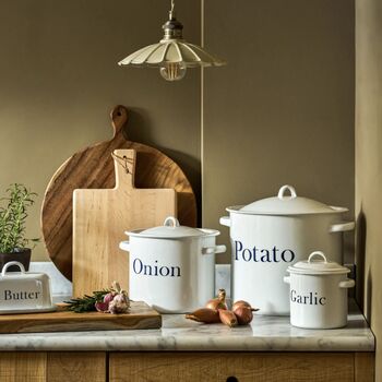 Enamel Potato Store, 3 of 4