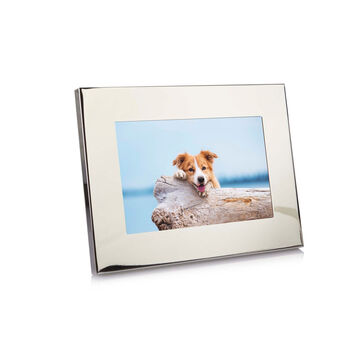 Personalised Silver Plated Photo Frame – 4x6, 4 of 6