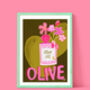 Olive Print, thumbnail 1 of 2