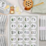 Scandinavian Fill Your Own Christmas Advent Calendar With Silver Bags, thumbnail 2 of 3