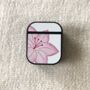 Pink Flowers Air Pods Case, thumbnail 2 of 3