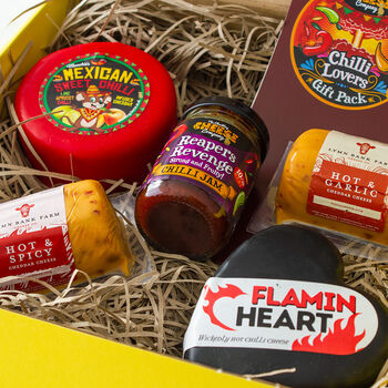 Chilli Lovers Cheese Gift Box, 2 of 2
