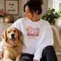 Funny Dog Lover Sweatshirt Gift, thumbnail 1 of 5