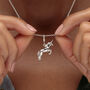 Children's Sterling Silver Unicorn Necklace, thumbnail 3 of 7