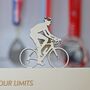Cycling Personalised Medal Hanger, thumbnail 3 of 5