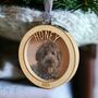Personalised Wooden Pet Christmas Decoration, thumbnail 1 of 6
