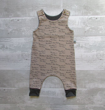 'Mummy Is The Best' Print Children's Dungarees, 8 of 11