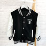 Personalised Kids Varsity Jacket With Name And Age, thumbnail 2 of 6