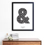 Personalised Anniversary Print 'Our Year', thumbnail 2 of 8