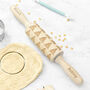 Personalised Kid's Christmas Tree Rolling Pin, thumbnail 1 of 6