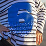 Age Number One To Nine Stripy Tshirt, thumbnail 3 of 12