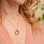 Personalised Interlinking Secret Script Necklace, thumbnail 1 of 8
