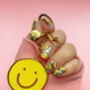 A Little Good In Everyday Smiley Keychain, thumbnail 3 of 3