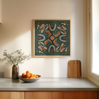 Cowgirl Mandala Print, Cowgirl Print, Western Wall Art, 6 of 10