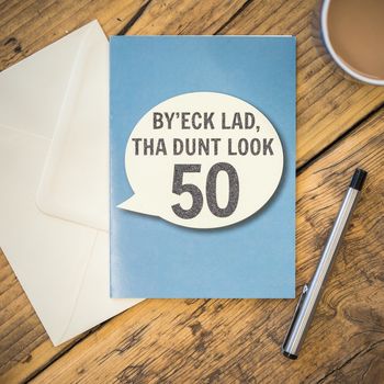 By'eck Lad, Tha Dunt Look 50 Card, 2 of 2