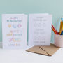 Personalised Colour In I Love Daddy Father’s Day Card, thumbnail 1 of 11