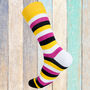 Lgbtq+ Non Binary Colours Socks, thumbnail 1 of 2