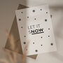 Let It Snow Typographic Christmas Card, thumbnail 1 of 2