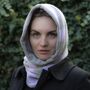 Reversible Pure Cashmere Snood Scarf, thumbnail 4 of 12