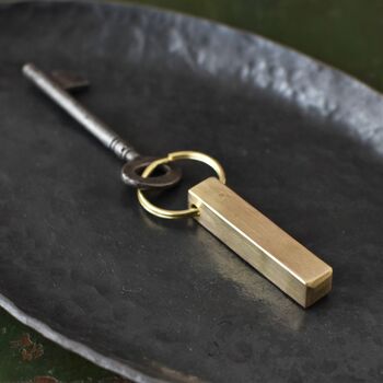 Bronze Bar Keyring For 8th Anniversary, 11 of 12