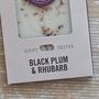 Mini Wax Melt Bar Black Plum And Rhubarb, thumbnail 2 of 2