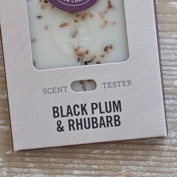 Mini Wax Melt Bar Black Plum And Rhubarb, 2 of 2