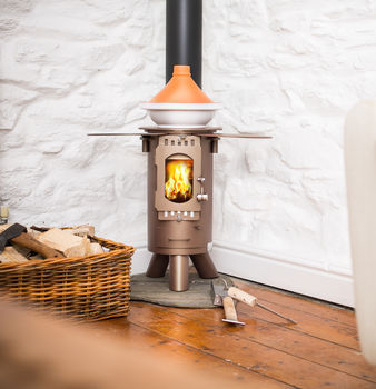 'The Fintan' Glamping Wood Stove, 2 of 7