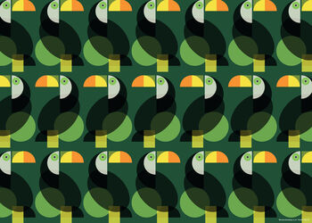 Big Toucan Wrapping Paper, 2 of 3