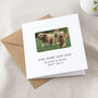 Personalised Photo Wallet Keepsake Dog Dad Fathers Day Card, thumbnail 1 of 2