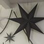 Set Of Three Of Monochrome Paper Stars, thumbnail 6 of 6