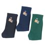Men's Whisky Embroidered Cotton Socks Three Pack, thumbnail 2 of 5