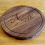 Personalised Round Wooden Cheese Boards, thumbnail 8 of 9