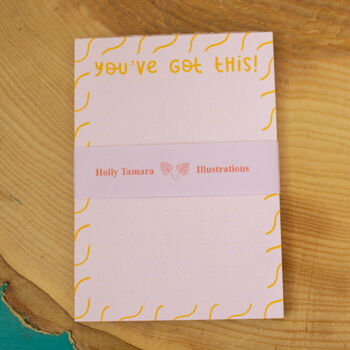 'You've got this' Notepad, 6 of 11