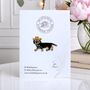Tiny Western Wiener Dog Cowboy Dachshund Enamel Lapel Pin Badge, Sausage Dog Pet Brooch, Gifts For Dog Lovers, thumbnail 1 of 8