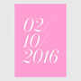 Set Three Prints – Names, Date, Location – Wedding Gift, thumbnail 5 of 7