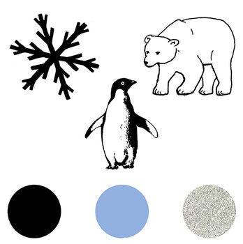 Polar Stamp Set, 2 of 3