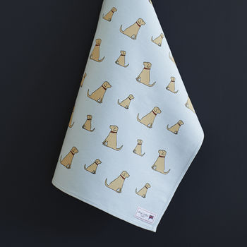Yellow Labrador Tea Towel By Sweet William Designs | notonthehighstreet.com