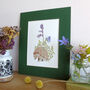 Hedgehog And Bluebell A5 Giclee Fine Art Print, thumbnail 8 of 12