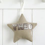 Personalised Embroidered Name Star Gift, thumbnail 5 of 12