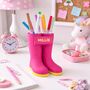 Personalised Welly Boot Pen Holder, thumbnail 3 of 6