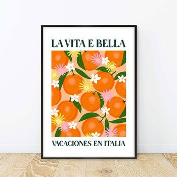 La Dolce Vita Citrus Fruit Posters, 7 of 8
