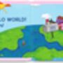 Personalised Children's Book, Hello World! Pink Cover, thumbnail 5 of 9