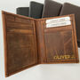 Personalised Leather Wallet, Sustainable Gift, thumbnail 3 of 7