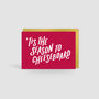 Pack Of Eight Shake Your Baubles Christmas Cards, thumbnail 9 of 9