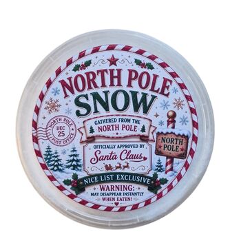 North Pole Snow Candy Floss Stocking Filler, 3 of 6