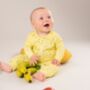 Lemonade Zipped Sleepsuit, thumbnail 5 of 5