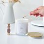 His Vows Scented Candle Wedding Gift, thumbnail 10 of 10