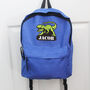 Kids Dinosaur Personalised Backpack, thumbnail 3 of 5