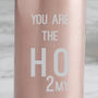 Rose Gold Water Bottle For Couples, thumbnail 2 of 5