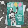 Original Stormtrooper 60th Birthday Card, thumbnail 1 of 2